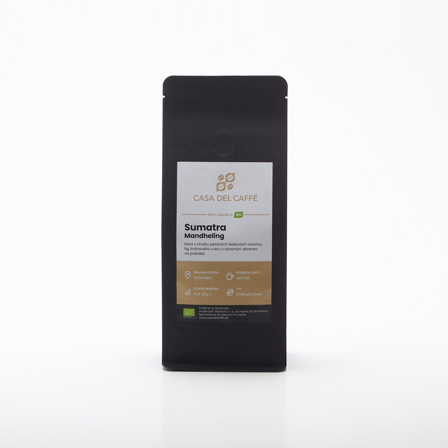 BIO Casa del Caffe Sumatra Mandhel.250g.