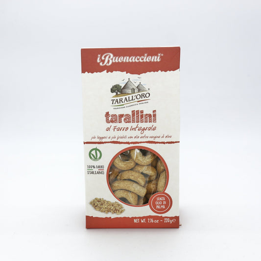 Tarallini al Farro 100% Integrale220g.