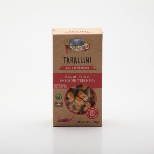 Tarallini al Peperoncino 250g.