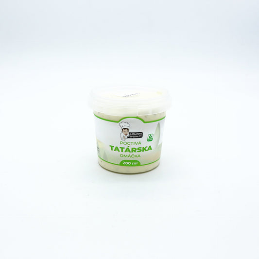 Tatarská omáčka bez e-čok 200ml.