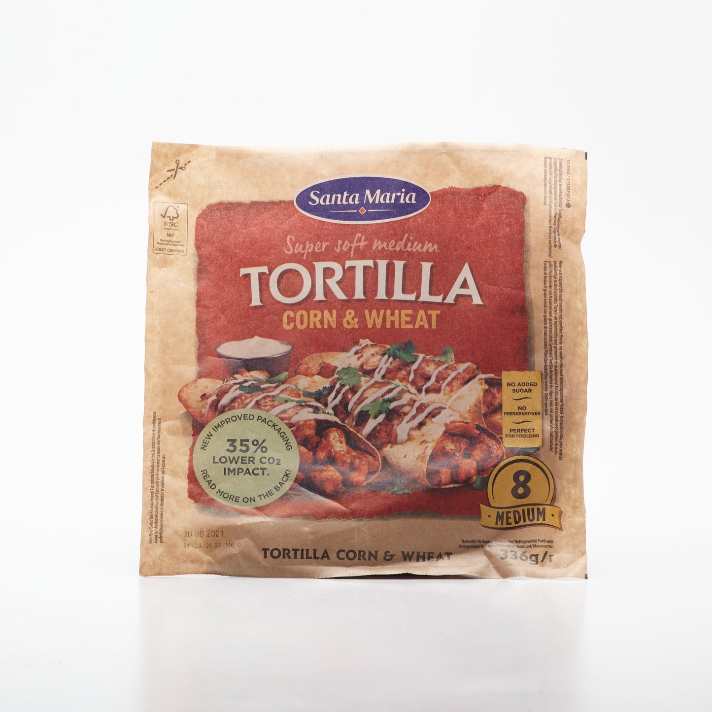 Kukuričná tortilla 336g.