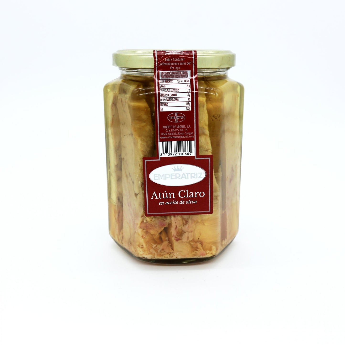 Tuniak žltoplutvý v olivovom oleji 740g.