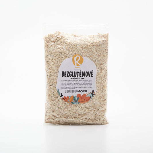 Vločky ovsené jemné bezlepkové 350g.