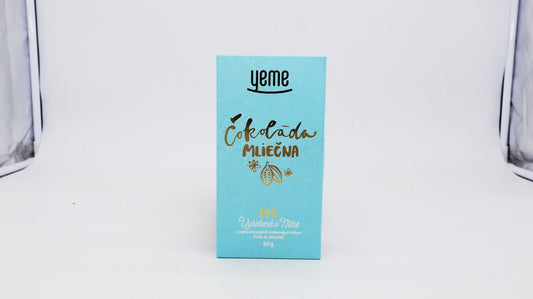 Yeme čokoláda mliečna 80g.