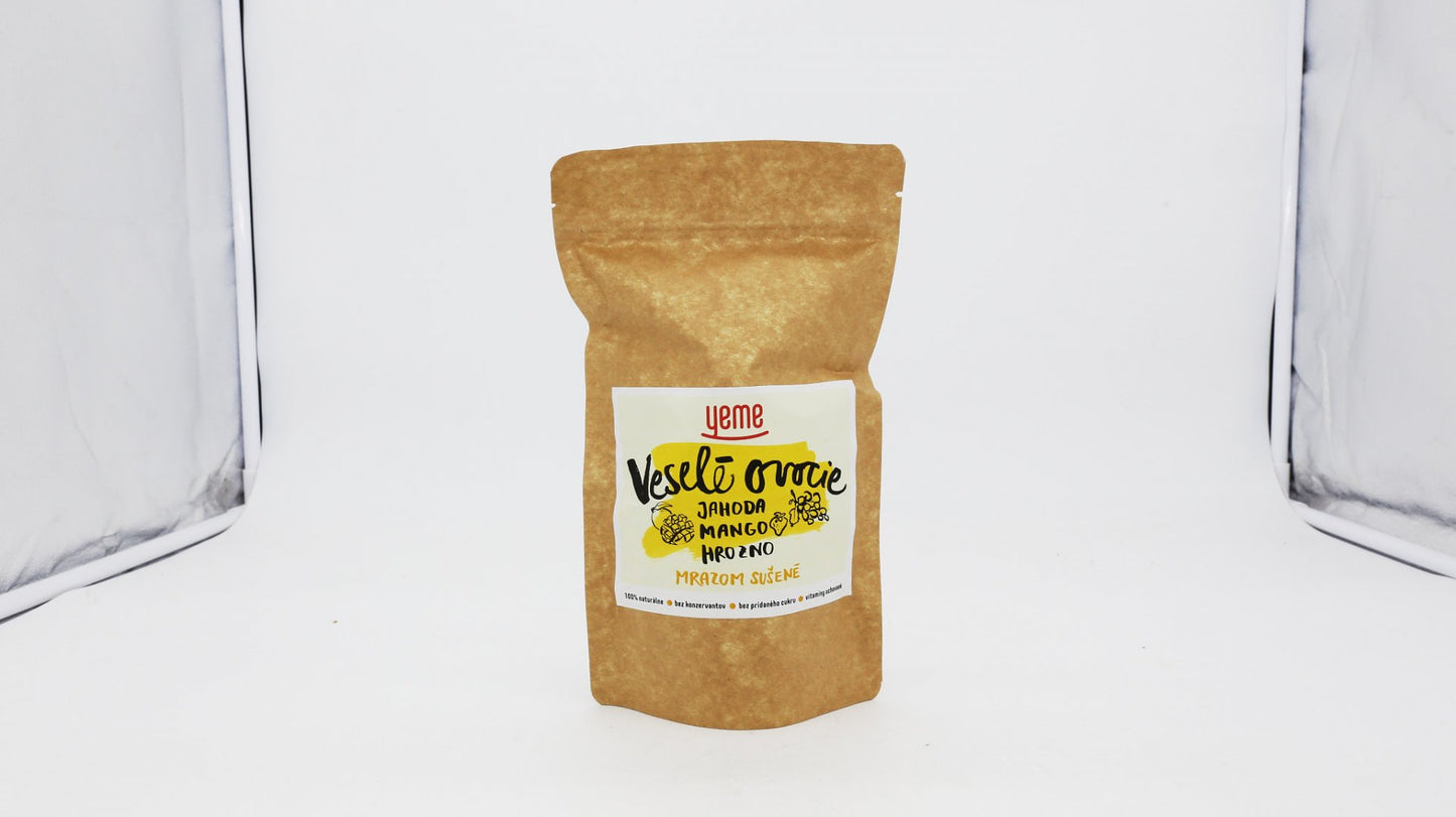 Yeme Veselé ovocie-jahoda,mango,hr. 40g.