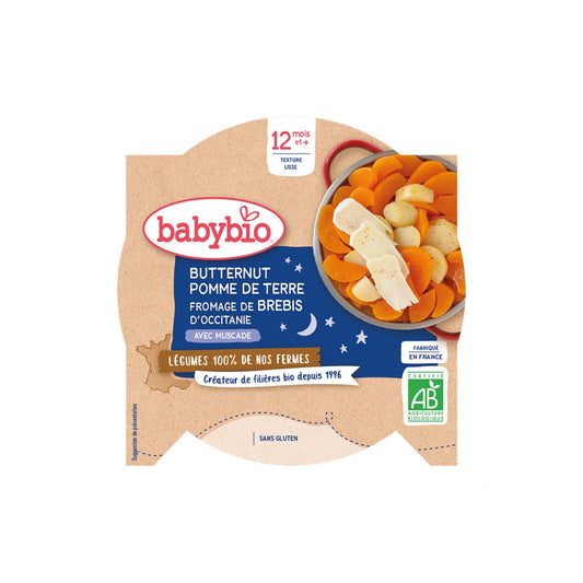 Zemiaky,maslová tekvica,ovčí syr 230g.