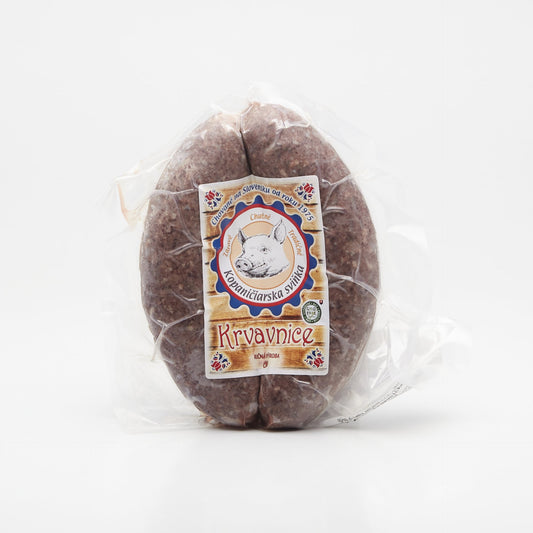 Žemlová krvavnička. 100g