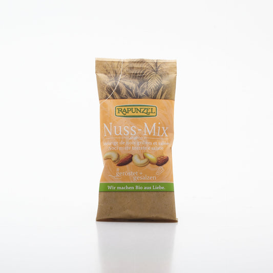 BIO Zmes orechov pražená a solená 60g.