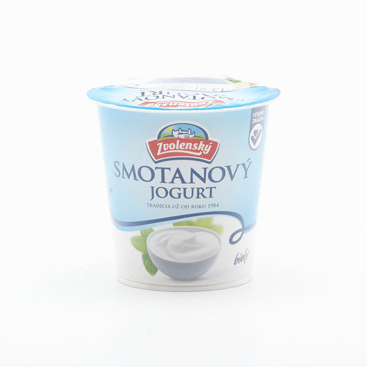 Zvolenský smotanový jogurt biely 145g.