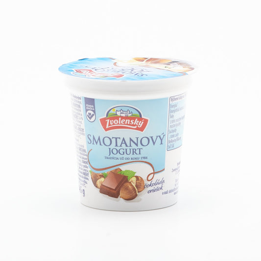Zvolenský smotanový jogurt oriešok145g.